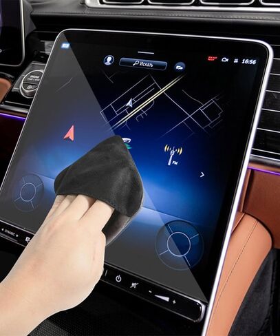 منظف ​​شاشة السيارة، قطعة قماش لتنظيف الشاشة من الألياف الدقيقة، ملحقات السيارة، منظف شاشة اللمس للسيارة، مناديل قماشية لتنظيف الشاشة من أجل تسلا، لوحة عدادات السيارة، شاشة السيارة، الأجهزة الإلكترونية in Kuwait
