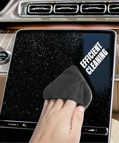 منظف ​​شاشة السيارة، قطعة قماش لتنظيف الشاشة من الألياف الدقيقة، ملحقات السيارة، منظف شاشة اللمس للسيارة، مناديل قماشية لتنظيف الشاشة من أجل تسلا، لوحة عدادات السيارة، شاشة السيارة، الأجهزة الإلكترونية in Kuwait