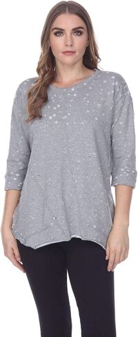 Neon Buddha Women's Standard Pensacola Tunic, Black, Large in Saudi Arabia