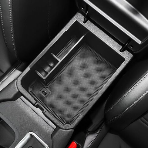 منظم وحدة التحكم المركزية TACORBO متوافق مع Nissan Sentra 2020 2021 2022 2023 2024 صندوق تخزين مسند الذراع الثانوي، زخرفة سوداء in Kuwait