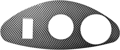 الأحمر هوك DASH-0087 داش غطاء الطبق متوافق مع/استبدال ل E-Z-GO RXV الحرية ألياف الكربون إنهاء عربات الغولف in Kuwait