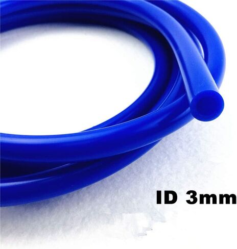 High Performance Silicone Vacuum Tubing Hose, ID 3mm (1/8 inch), OD 7mm (0.27" inch), 10 Feet per reel (3 Meter), 60 psi Maxium Pressure Red in Saudi Arabia