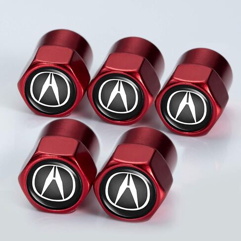 for BMW Car Valve Caps Tire Valve Bike Valve Replacement Air for M2 M3 M4 M5 M6 X3 X4 X5 X6 Z3 Z4 630i 640i 330I 335I Z4 530I 540I Series Accessories Stem Covers red 5PCS Accessory in Saudi Arabia