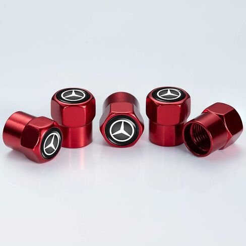 for BMW Car Valve Caps Tire Valve Bike Valve Replacement Air for M2 M3 M4 M5 M6 X3 X4 X5 X6 Z3 Z4 630i 640i 330I 335I Z4 530I 540I Series Accessories Stem Covers red 5PCS Accessory in Saudi Arabia