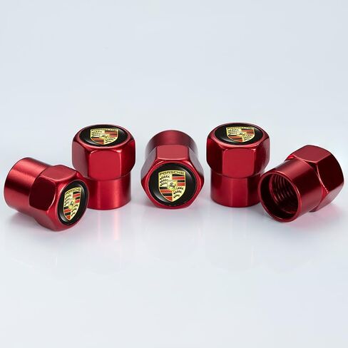 for BMW Car Valve Caps Tire Valve Bike Valve Replacement Air for M2 M3 M4 M5 M6 X3 X4 X5 X6 Z3 Z4 630i 640i 330I 335I Z4 530I 540I Series Accessories Stem Covers red 5PCS Accessory in Saudi Arabia
