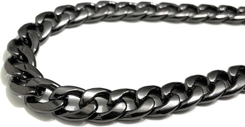 NextFashion Wrist Strap Wristlet Chain Curb (9mm) Curb Wristlet Chain for Handbag Chain Accessories [Gold] in Saudi Arabia