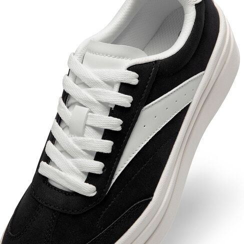 DREAM PAIRS Women's Platform Walking Sneakers Tennis Lace-Up Comfortable Casual Athletic Non-Slip Running Fashion Sneakers Shoes. in Saudi Arabia