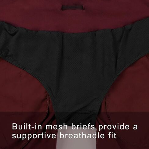 شورت Libin النسائي للجري الرياضي 5 بوصات مع بطانة سريعة الجفاف للتمارين الرياضية مع جيوب للصيف الكاجوال، أحمر L in Kuwait