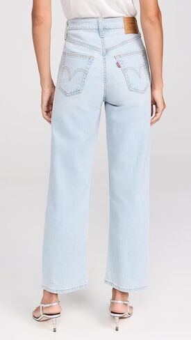 بنطال جينز Levi's Ribcage مستقيم الكاحل للنساء in Saudi Arabia