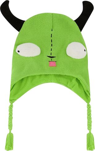 Invader Zim Beanie Hat, Gir Winter Knit Cap with Ears in Saudi Arabia