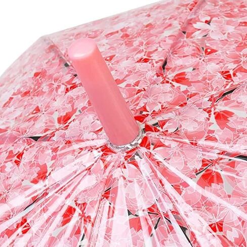 Transparent Bubble Umbrella an Easy Grip Handle, Dome Bubble Umbrella,Fashion Dome Automatic Handle Bird Cage Windproof Wedding Decoration Umbrella(Pink) in Kuwait