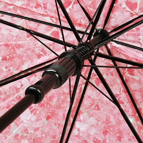 Transparent Bubble Umbrella an Easy Grip Handle, Dome Bubble Umbrella,Fashion Dome Automatic Handle Bird Cage Windproof Wedding Decoration Umbrella(Pink) in Kuwait