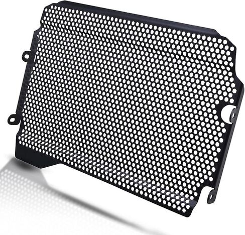 MT07 Motorcycle Radiator Grille Guard Protector Cover Aluminum Alloy Compatible With MT-07 MT 07 MT07 2018 2019 2020 2021 2022 2023 2024(Black) in Saudi Arabia