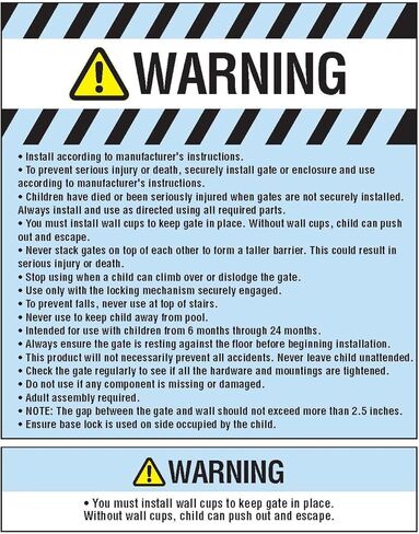 بوابة طويلة جدًا من Regalo Home Accents، تتضمن طقمين تمديد مقاس 4 بوصات، تمتد إلى 39.5 بوصة، تتضمن 4 مجموعات أدوات تثبيت بالضغط و4 مجموعات أدوات تثبيت على الحائط، برونزية in Kuwait