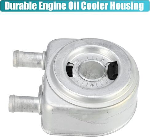 X AUTOHAUX مبرد زيت محرك السيارة مع مجموعة مستشعر الإسكان Grasket لشركة Hyundai Sonata 2006-2015 لشركة Hyundai Tucson 2010-2015 26410-2G000 in Saudi Arabia