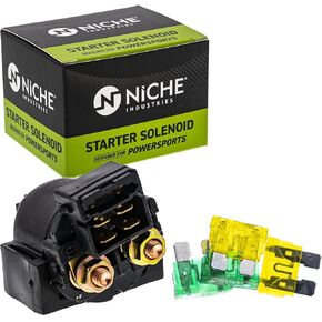NICHE Starter Solenoid Relay Switch for Kawasaki 27010-0778 Vulcan 800 1500 Ninja 250R Bayou 220 250