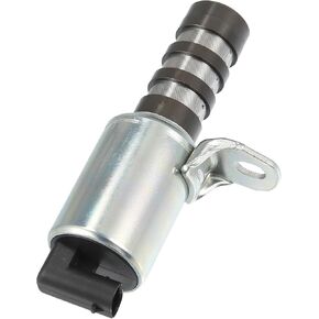 Camshaft Position Actuator Solenoid Variable Valve CM5Z6M280C - Car Engine Oil Control Valve - for Ford Focus 2012-2018 Metal Plastic Silver Tone - 1 Pc