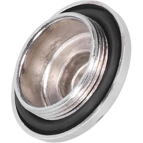 Valve Tappet Cover, Rear Differential Gear Case Oil, Engine Valve Tappet Cover Adjuster 12361-300-000 Fit for TRX 250 300 350 400 450 500