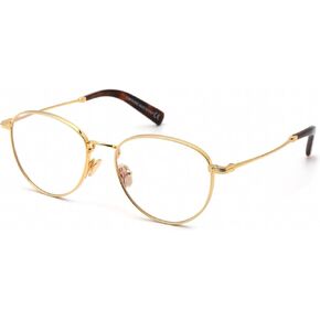 Eyeglasses Tom Ford FT 5749 -B 030 Shiny Deep Gold,"t" Logo/Blue Block Lenses