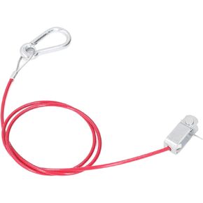 Trailer Break Cable,3.3ft Safety Break Cable Anti Drop Stainless Steel Trailer Breakaway Rope Universal for Cars