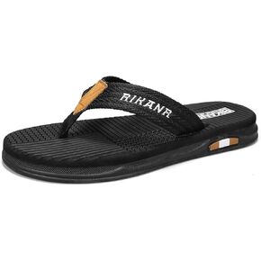 Men's Flip Flop Casual Comfortable Thong Sandals Summer Beach Lightweight Non-Slip Athletic Slide Sandals