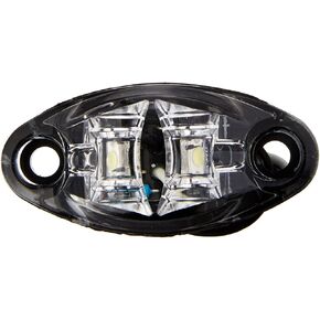 Diamond Group 52530 Clear/White 2 Diode 2 Wire LED Marker Light