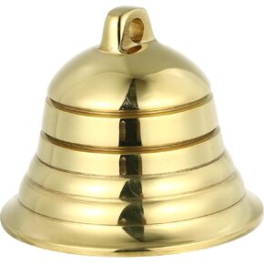EXCEART Christmas Decor Vintage Decor Vintage Decor Antique Copper Bell Bell Ornaments Door Bells Copper Bell Hanging Ornaments DIY Metal Hangers Metal Hangers Vintage Decor