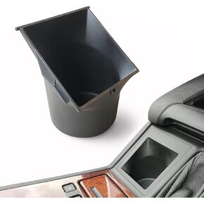 Coin Box / Storage Box Cup Holder - Converts E39 Storage Box Tray to a Cup Holder - Compatible with BMW 5 series E39 between 1997 and 2003