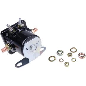Starter Solenoid Relay 6V 311007 XR-2026 Compatible with New Holland Ford Tractor 501 601 701 801 901 1800 Series 2000 4000 2030 2120 2130 4030 1100-0218 ABC3919 JJS11677 311007-A 311007FRGV