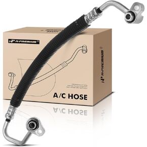 A-Premium A/C Discharge Line Hose Assembly Compatible with Dodge Challenger Charger Chrysler 300 2009-2013 5.7L 6.4L, Compressor to Condenser