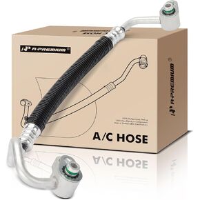 A-Premium A/C Discharge Line Hose Assembly Compatible with Chrysler 300 2007-2010, Dodge Charger 2007-2010, Challenger 2009-2010, Magnum 2007-2008, V6 3.5L, Compressor to Condenser