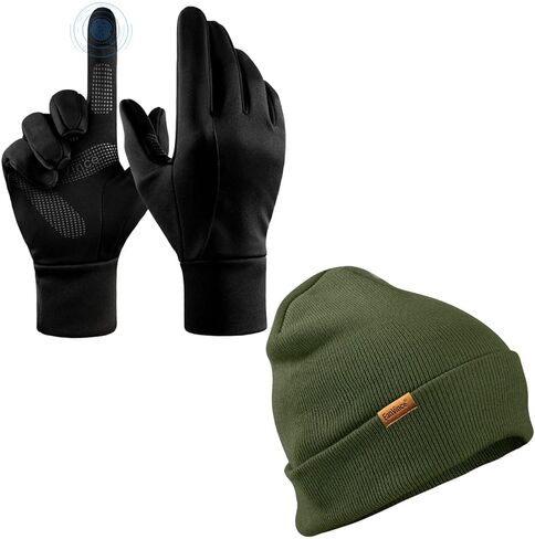 قفازات الشتاء من FanVince وقبعة يومية in Kuwait