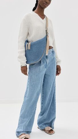 حقيبة نسائية من القش من Rag & Bone Spire Hobo in Saudi Arabia