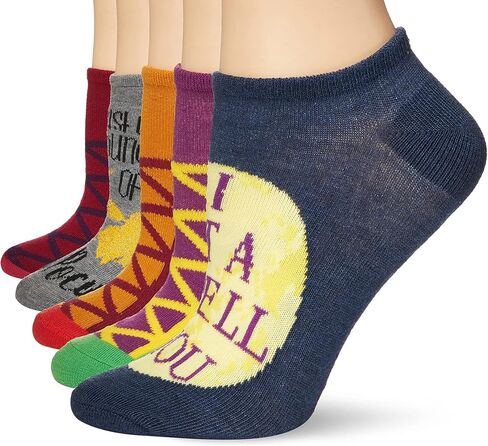 Disney Women's Hocus Pocus 5 Pack No Show Socks in Saudi Arabia