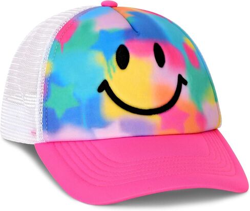 iscream + مجموعة Corey Paige Designs Classic Trucker Style قبعة بيسبول قابلة للتعديل، نجوم الكتابة على الجدران in Saudi Arabia