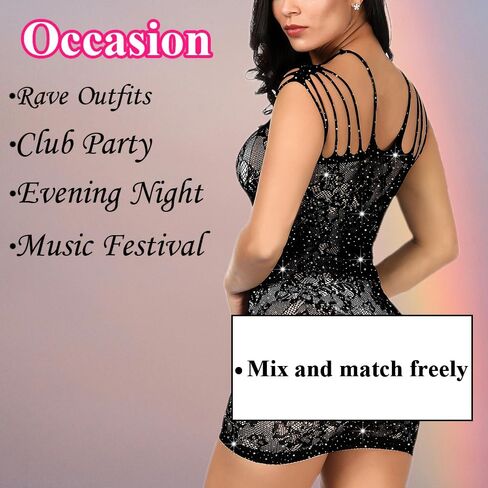 حجر الراين شبكة صيد السمك سباركلي مثير ارتداءها المرأة شبكة صيد السمك الملابس الداخلية شبكة قميص بيبي دول ارتداءها in Kuwait