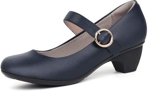 Women Mary Janes Pumps Bunion Chunky Shoes Dress Shoes in Kuwait