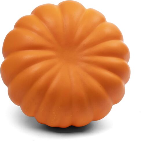 7 inch Artificial Orange Pumpkin Foam Harvest Decor Fake Paintable Pumpkin Decoration for Fall Autumn Halloween Holiday Home Decor (Orange) in Saudi Arabia
