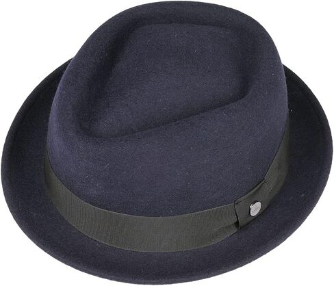 Lierys Classic Pork Pie Wool Felt Hat Women/Men | Made in Italy in Kuwait