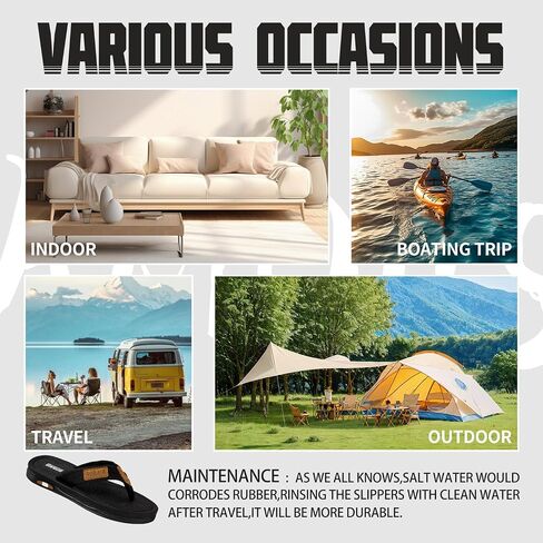 Men's Flip Flop Casual Comfortable Thong Sandals Summer Beach Lightweight Non-Slip Athletic Slide Sandals in Saudi Arabia