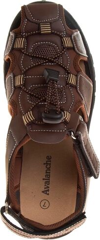 Avalanche Men's Closed Toe Strap Adjustable Summer Beach Waterproof Fisherman Sandal Watershoe in Kuwait