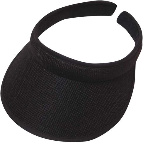 Womens Summer Golf No Headache Round Brim Hats Tennis Running Sport Sun Visor Top Level Cotton Twill Ball Adjustable Caps in Saudi Arabia