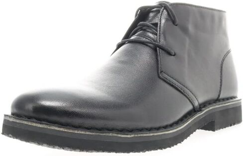 Propet Mens Findley Round Toe Chukka Casual Boots Ankle - Black - Size 15 4E in Saudi Arabia