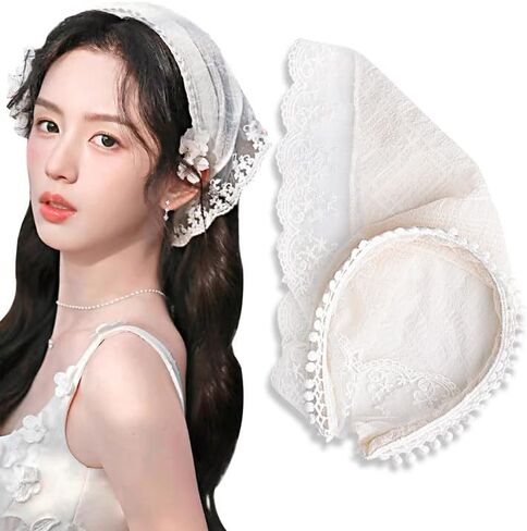 Womens Headband Cute Hair Accessories for Women Girls Fancy Party Accessories for Women Girls Head Scarf Headwrap in Kuwait