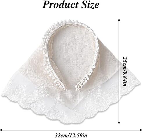 Womens Headband Cute Hair Accessories for Women Girls Fancy Party Accessories for Women Girls Head Scarf Headwrap in Kuwait