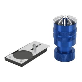 Watch Crystal Lift, Chrome Vanadium Steel Watch Bezel Removal Tool, Anti Slip Retractable Watch Glass Replace Repair Tool(Blue)