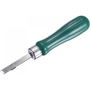 uxcell Watch Back Cover Opener, Case Remover Tool, 6mm,7mm Width Pry Bar Aluminum Handle Battery Remover Repair Replacing Watchmaker Tools, Green
