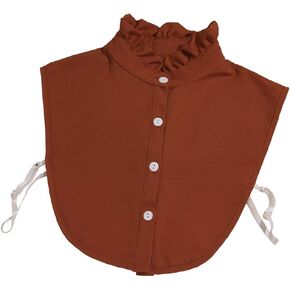 Fake Collar Detachable Collar Blouse Half Shirts Lace Decorate False Collar for Women & Girls Work Favors