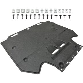 AUTOKAY 4G0863822C Engine Splash Guard+Mounting Elements Fits for Audi A6 (4G C7) A7 (4G) 2011-2018