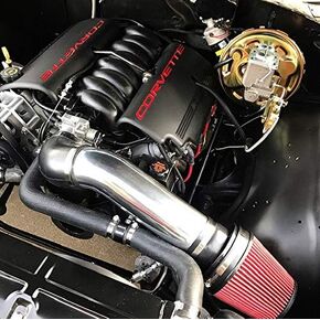 LS Swap Cold Air Intake - Silver LS1 LS2 LSX Restomod A-Body G-Body Camaro Chevelle GTO Monte Carlo Caprice